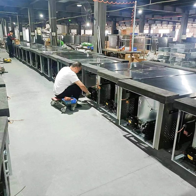 Dulap de bucătărie cu răcire plată de 1,8 m, răcit cu aer Dulap de bucătărie cu răcire plată de 1,8 m, răcit cu aer